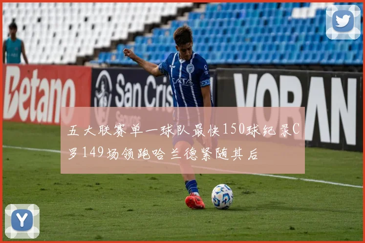 五大联赛单一球队最快150球纪录C罗149场领跑哈兰德紧随其后